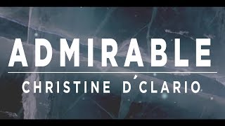 CHRISTINE DCLARIO ADMIRABLE  MÚSICA CRISTIANA  VIDEO LYRIC [upl. by Etty]