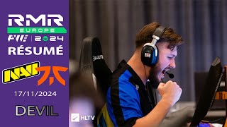 Résumé RMR  Gros premier match en ouverture du RMR EU SANGHAI NAVI VS FNATIC [upl. by Aleunam]