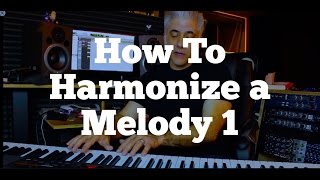 Music Composition How To Harmonize a Melody Part 1 [upl. by Kcireddor539]