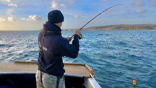 Sea Fishing UK  The BIG fish were biting Sea Fishing in Cornwall  The Fish Locker [upl. by Eladnek936]