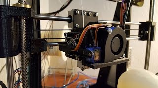 Zonestar 3D printer autoleveling test [upl. by Llerehs]