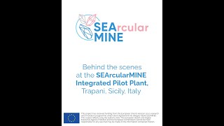 Behind the scenes SEArcularMINE pilot plant in Trapani Italy [upl. by Arlee]