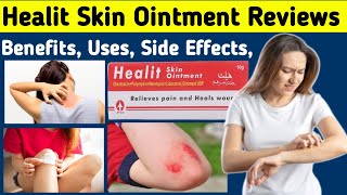 Healit skin ointment uses  Neomycin amp polymyxin b sulfates amp bacitracin lidocaine skin ointment [upl. by Nwahshar187]