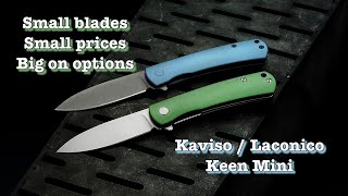 Let’s look at the Kavisoexclusive Laconico Keen Mini in 2 variants [upl. by Jerrold]