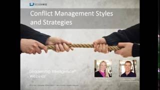 Conflict Management Styles and Strategies [upl. by Sheree111]