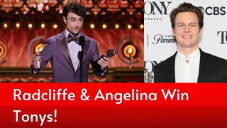 Why Daniel Radcliffe and Angelina Jolies First Tony Wins Are a Big Deal  Jadetimes [upl. by Warden]