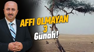 Allah Katında Affı Olmayan 3 Büyük Günah Nedir  Ömer Döngeloğlu [upl. by Older]