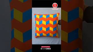 Patchwork Pillow Sewing Tutorial Part 46 [upl. by Ainod]