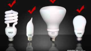 Dimmable Compact Fluorescent CFL Light Bulbs [upl. by Inwat305]