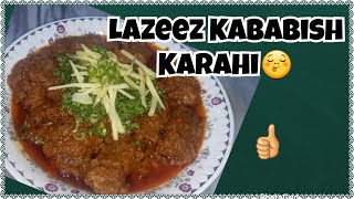 Kababish Karahi recipe by KITCHEN with RAMISHA [upl. by Sou]