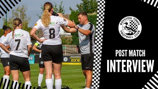 Royston Town 20 Watford Ladies  Lewis Endacott reaction [upl. by Eletnahc]