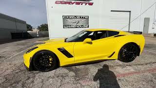 2019 Chevrolet Corvette Racing Yellow Tint Coat Z06 [upl. by Yelyak]