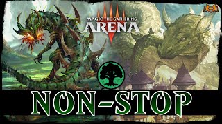 THIS CANNOT BE STOPPED  MTG Arena  Mono Green Stompy Anti Control Ramp Eldraine Standard Deck [upl. by Hsivat]