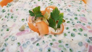 Ruska salata kao savrsen dodatak uz pecenjeDomaci recept salata [upl. by Ranzini]