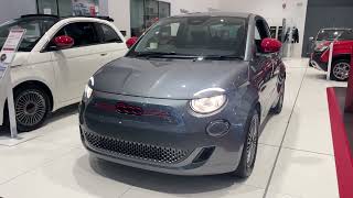 Fiat 500e RED in Mineral Grey [upl. by Imotih]