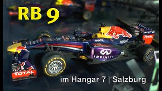 Formel 1 Rennwagen RB9  ausgestellt im Hangar 7 Salzburg [upl. by Nnylarej]