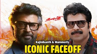 Mamooty amp Rajanikanth 4K Iconic Movie Scene  Rajinikanth Mammooty Arvind Swamy Shobana [upl. by Bandeen]