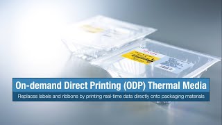 Ondemand Direct Printing Thermal Media 【RICOH】 [upl. by Mroz920]