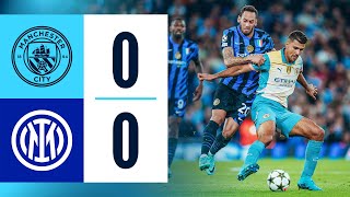 HIGHLIGHTS Man City 00 Internazionale  City begin new Champions League with Inter stalemate [upl. by Esialb]