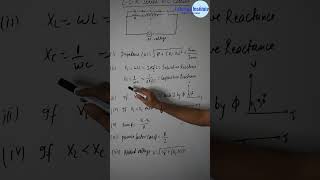 Ac voltage to a series LCR circuit  Alternating Current Class 12  warmup match with physics [upl. by Eidahs]