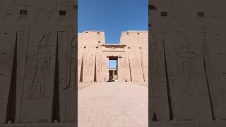 Edfu temple facade in Egypt [upl. by Enilraep721]