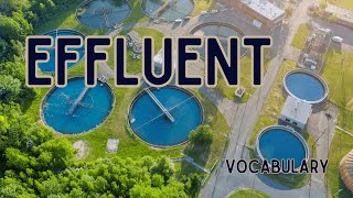 What is the meaning of Effluent [upl. by Ploss240]