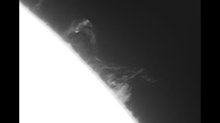 Astrophotography Tornado on the Sun [upl. by Salohci]