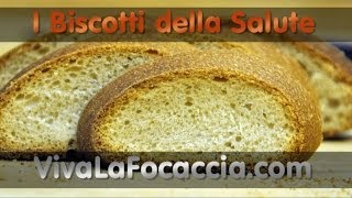 La Ricetta dei Biscotti della Salute i Biscotti del Lagaccio Genovesi [upl. by Gorey227]