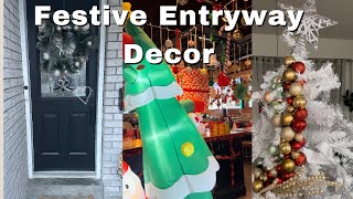 Affordable Christmas Front Door amp Tree Decoration Ideas ✨🎄quot [upl. by Beniamino]