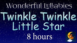 Twinkle Twinkle Little Star ♥♥♥ 8 Hours Mozart Lullaby For Babies To Go To Sleep [upl. by Dygert]