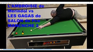 LAMBROISIE VS LES GAGAS MANCHE 2 V2 b [upl. by Ailaro531]