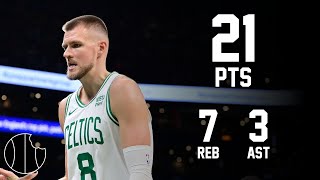 Kristaps Porzingis Highlights  Celtics vs Raptors  11th Nov 2023 [upl. by Chicoine848]