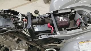 Raptor 700r Fuel customs intake fci install and tips [upl. by Diarmuid]