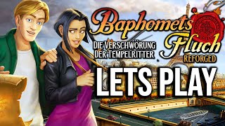 Baphomets Fluch Reforged 01  Lets Play Deutsch 🎮 [upl. by Enirol]