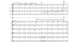 Dmitri Shostakovich  Symphony No 1 Official Score Video [upl. by Nylecoj]