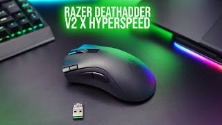 Razer Deathadder V2 X Hyperspeed  Unboxing and Review [upl. by Akenna]