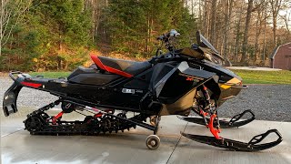 2022 Ski Doo Renegade XRS 850  Delivery and first thoughts [upl. by Aitsirhc]