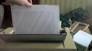 Apple Dot Matrix Printer [upl. by Nerag]