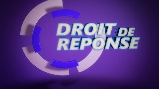 DROIT DE RÉPONSE DU DIMANCHE 01 OCTOBRE 2023  ÉQUINOXE TV [upl. by Gnart]