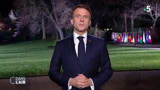 Macron  opération quotréarmementquot  Reportage cdanslair 01012024 [upl. by Eimarej]