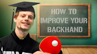 How To Improve Your Backhand In 5 Minutes [upl. by Drislane]