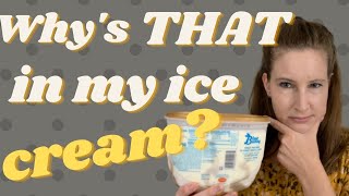 WHATS IN MY ICE CREAM From lecithin and monodiglycerides to guar gum and carrageenan [upl. by Hnahc]