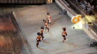 Xcaret  PoktaPok  Mayan ball game [upl. by Paulsen]