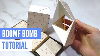 How to Make BOOMF Jumping Box Pop Up Cube [upl. by Rihana]