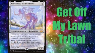 Lets Build Elder Tribal Morophon the Boundless Commander Deck [upl. by Ahsenid]