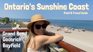 Visiting Ontario Beach Towns  Food And Travel Guide for Grand Bend Bayfield amp Goderich ON [upl. by Majka]