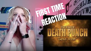 Five Finger Death Punch  Gone Away  First Time Reaction [upl. by Leah714]