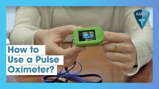 How to Use a Pulse Oximeter [upl. by Yesak]