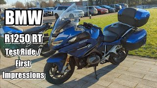 BMWR1250RT Test Ride  First Impressions Ride [upl. by Atalaya]