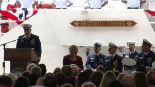 Coast Guard Cutter Bernard C Webber Commissioning [upl. by Thaddus]